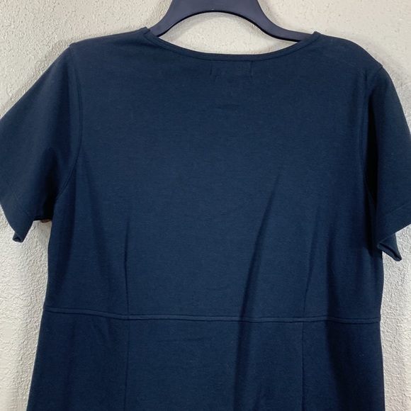 Draper's & Diamonds Black Dress w/Multi-Color Buttons M Petite - Picture 10 of 10